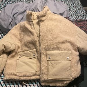 American Eagle reversible coat